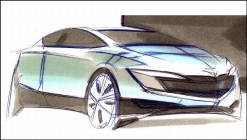 Mazda 3 sketches 2008 19